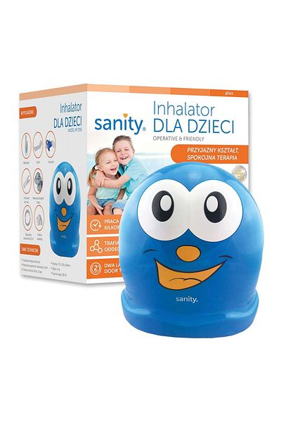 sanity Aparat Aerosoli Inhaler Kids, Nebulizator Cu Compresor Pentru Copii