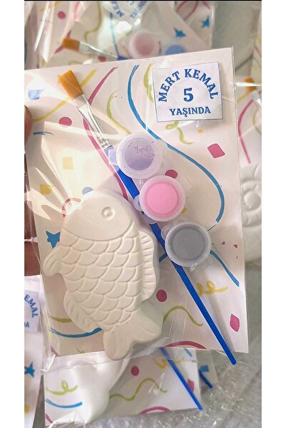 7nisan 15 ADET - BALIK Taş Boyama Seti / Kendin Yap,Dıy, Karne Doğum Günü ,Tatil