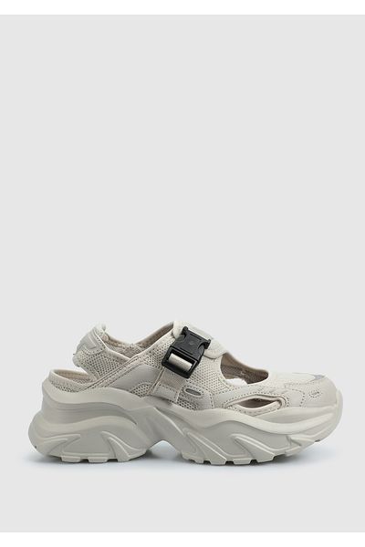 lumberjack Limit Beige Γυναικεία Flat σανδάλια