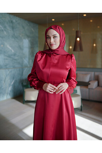 RUHANA NİDA Tesettür Abiye, Nişan Elbisesi, Mezuniyet Elbisesi, Tesettür Elbise, Abiye, Özel Gün Elbisesi