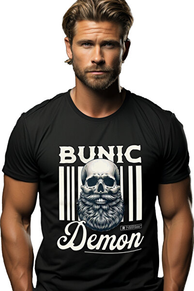 StoryGift Romania Tricou Barbati Bunic Demon Familie Nepot Iubire Cu Imprimeu...
