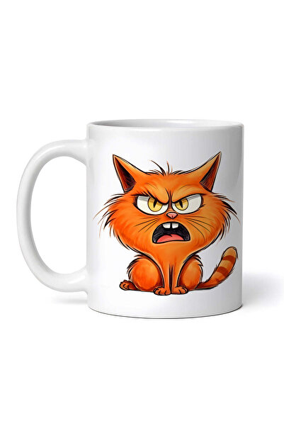 OEM Cană albă personalizată, Ursuleț Pisică, INOVATIX®. 330ml