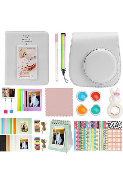 Risou Mini 11 camera accessory set, plastic/textile, multicolor