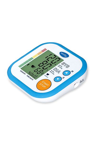 sanity Sanity Simple electronic upper arm blood pressure monitor, 60 memory sets