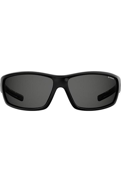 Polaroid Polarized Sunglasses Men Polaroid PLD 7029/S 807/M9, Plastic, Black, 68 mm
