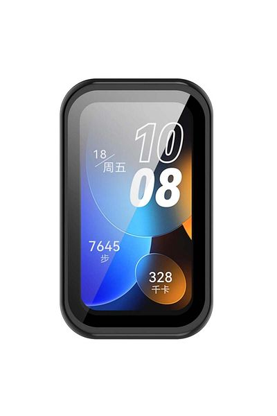 SKYDDAR INNOVATION 360° Protective Case, Ultra-thin, Anti-shock For Huawei Band 8 / 9, Full Screen - Black