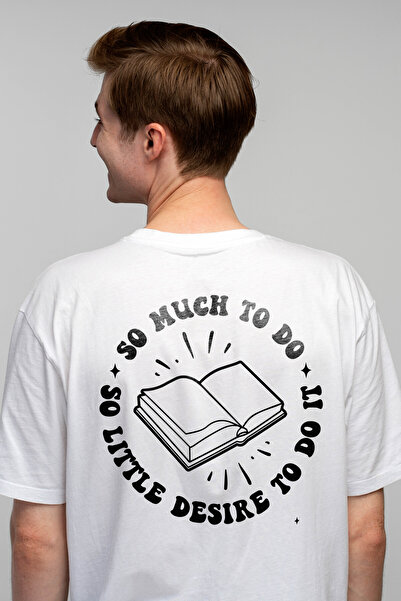 StoryGift Romania Tricou bărbătesc cu o carte deschisă și mesaj în engleză - ...