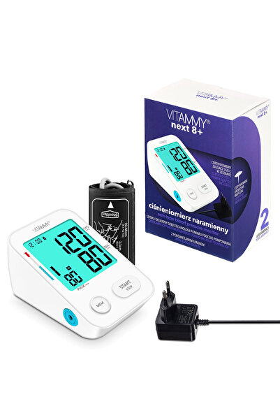 Vitammy Tensiometru electronic de brat VITAMMY Next 8+, mufa USB, detectare aritmie