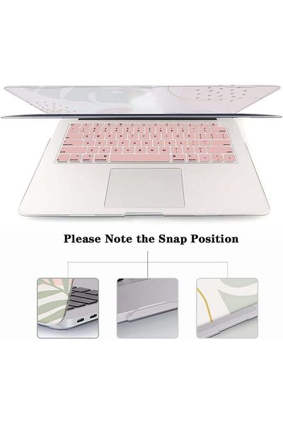 ICasso Protective Case For Macbook Ai , Plastic, Multicolor, 13 Inches