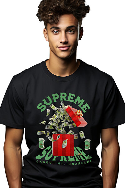 StoryGift Romania Supreme Men's T-Shirt - Millionaire's Gift With Front Print...