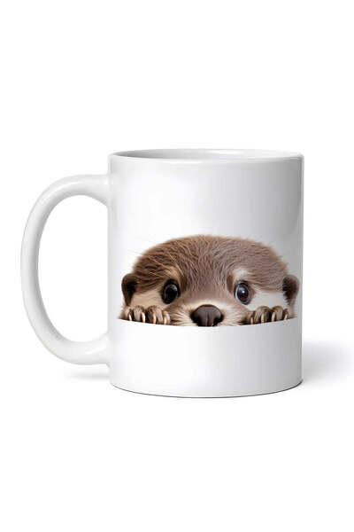 INOVATIX Personalized white mug, Sea Otter, INOVATIX®. 330ml