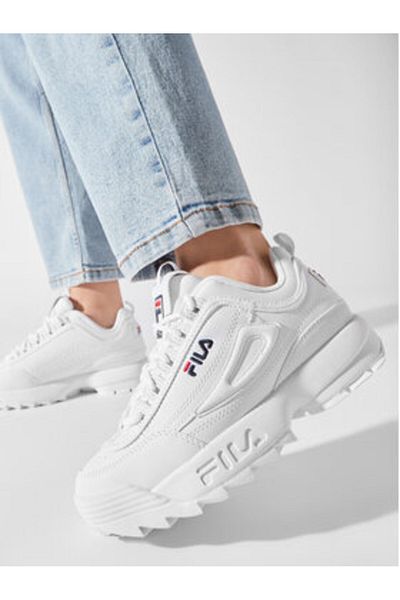 FILA fila women's sneakers 1010302 white