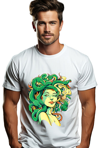 StoryGift Romania Tricou Barbati Cu Medusa, Serpi, Poveste Ascunsa, Abuz, Mon...