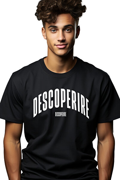 StoryGift Romania Tricou Barbati Cuvantul Descoperire, Motivational, Self Hel...