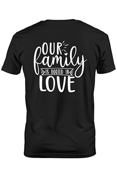 StoryGift Romania Tricou Barbati Cu Mesajul "familia Noastra Este Inradacinat...