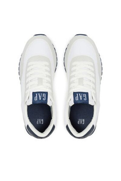 GAP Teniși de damă NEW_YORK_NYL WHITE GAF004F5SWWHOFGP albi