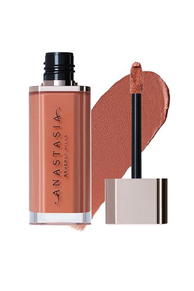Anastasia Beverly Hills أحمر شفاه سائل مخملي - لون بني خوخي، 0.12 أونصة