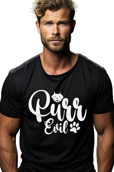 StoryGift Romania Tricou bărbătesc pentru cei care au pisici malefice cu text...