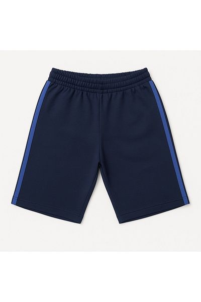 Masimar Men's Print Detailed Zipper Pocket 100% Cotton Regular Fit Shorts