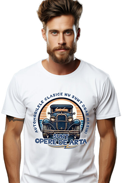 StoryGift Romania Tricou Barbati Automobilele Clasice Sunt Opera De Arta Masi...