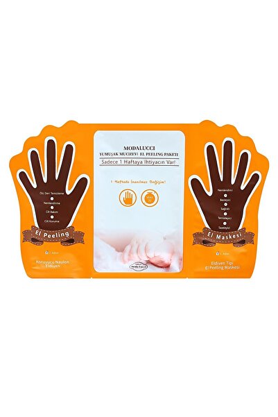 ModaLucci YUMUŞAK MUCİZEVİ SOYULAN EL PEELİNG MASKESİ 6'LI