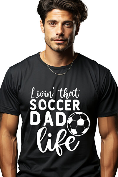 StoryGift Romania Tricou Barbati Cu Minge De Fotbal Pentru Tatii Care Au Acea...