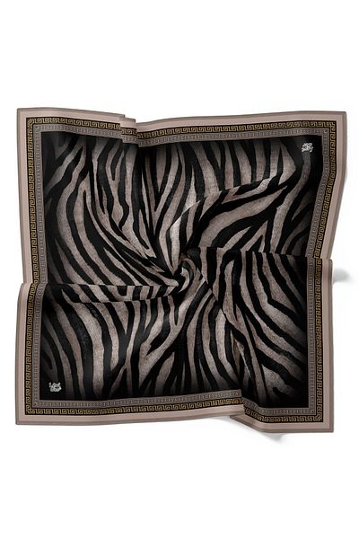 Levidor Φουλάρι με μοτίβο Zebra με αστραφτερό κρύσταλλο