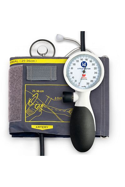 Little Doctor Ld 91 Mechanical Upper Arm Blood Pressure Monitor, Professional, Shock Resistant, Stethoscope Included