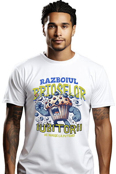 StoryGift Romania Tricou Barbati Briosa Razboinica Razboi Iubitorii De Briose...