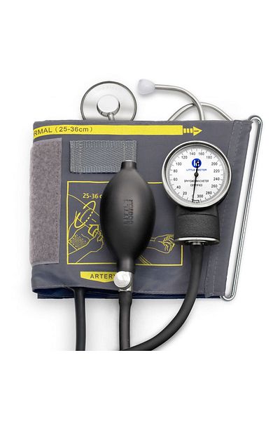 Little Doctor Mechanical Blood Pressure Monitor Ld 71a, Professional, Stethoscope Attached, Metal Manometer