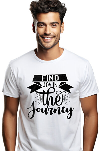 StoryGift Romania Tricou Barbati Cu Mesajul Care Te Indeamna Sa Gasesti Bucur...