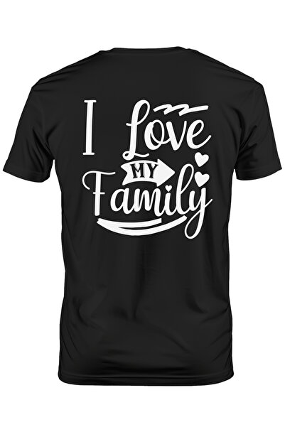 StoryGift Romania Tricou Barbati Cu Inimioare Pentru Cei Care Isi Iubesc Fami...