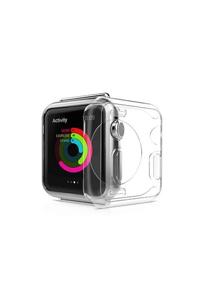 REDz Accessories Transparent protective case for Apple Watch 1/2/3 - Apple Watch 1/2/3 38MM