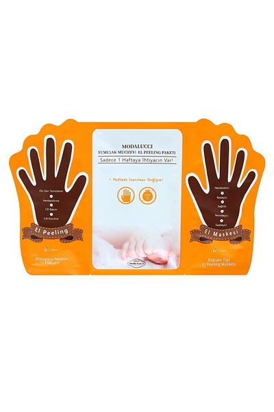ModaLucci YUMUŞAK MUCİZEVİ SOYULAN EL PEELİNG MASKESİ 6'LI