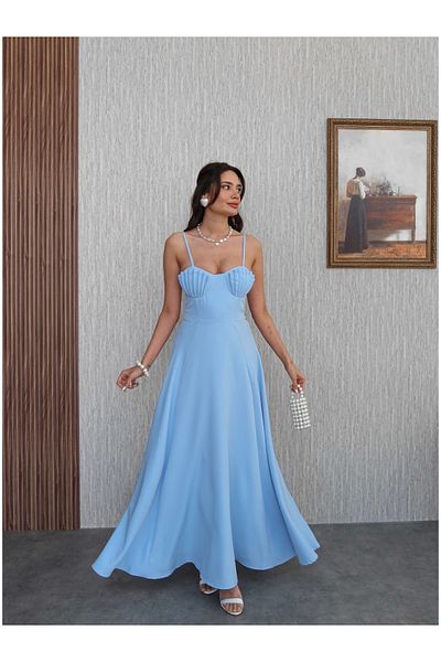 ESRAHELVACI Oyster Chest Cage Dress