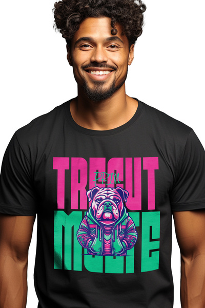 StoryGift Romania Tricou Barbati Caine Bulldog Gangster Text Trecut Prin Mult...