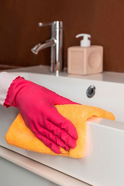 Vileda 12 Pack Standard Small Size Dish Gloves