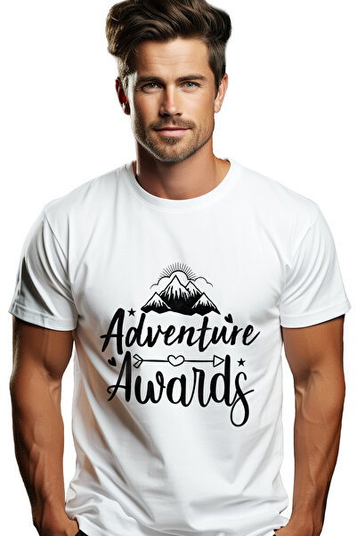 StoryGift Romania Men's T-shirt with mountains and hearts for hiking lovers w...