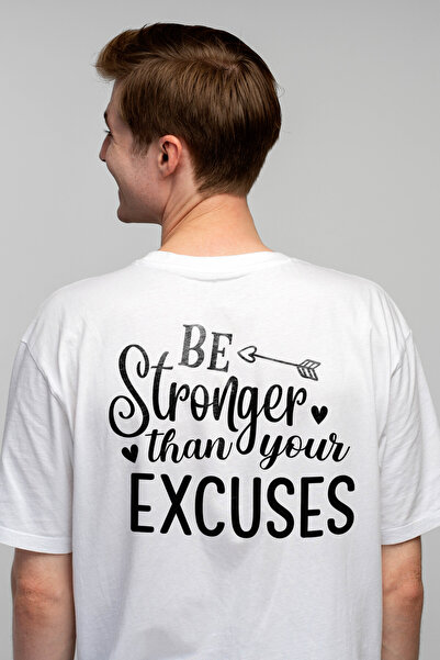 StoryGift Romania Tricou Barbati Cu Inimioare Si Textul "fii Mai Puternic Dec...