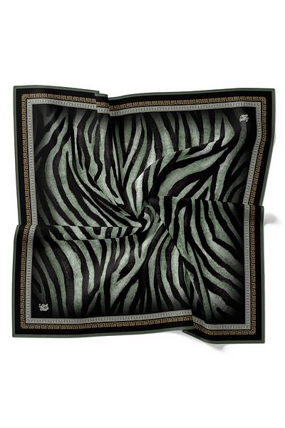 Levidor Φουλάρι με μοτίβο Zebra με αστραφτερό κρύσταλλο