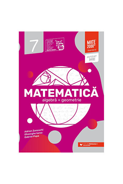 Paralela 45 Standard mat. Clasele VII. 2024-2025