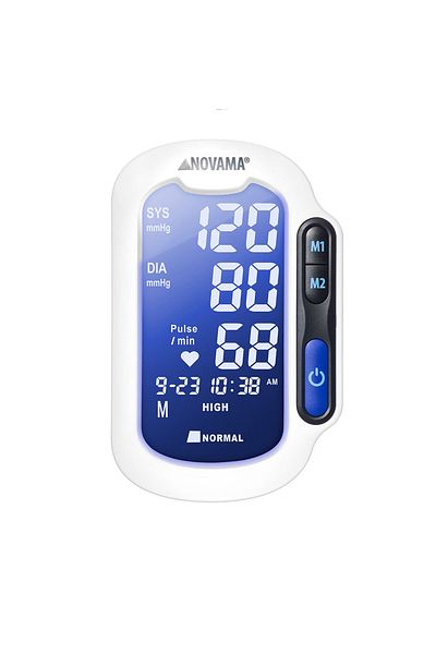 Novama Novama Pro electronic upper arm blood pressure monitor, measurement during cuff inflation