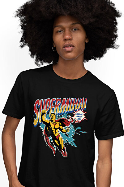 StoryGift Romania Tricou Barbati Super Mihai, Upererou Sunt Aici Pentru Tine ...