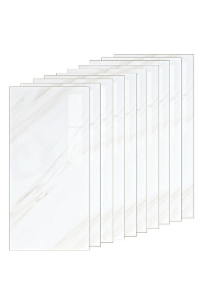 Teno Set 60x Tapet Marmura Premium 3D Teno®, suprafata acoperire 10.8 mp, 30x60 cm, alb