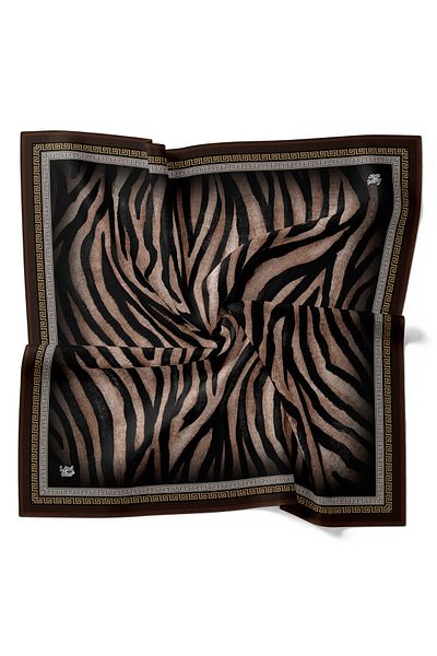 Levidor Φουλάρι με μοτίβο Zebra με αστραφτερό κρύσταλλο