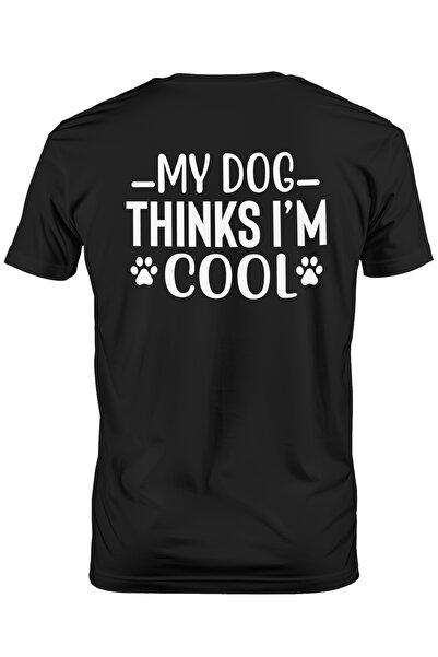 StoryGift Romania Tricou Barbati Cu Labute Si Mesajul "cainele Meu Crede Ca S...