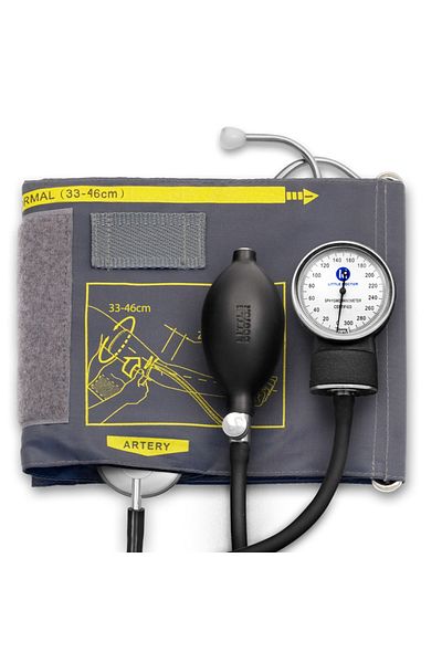 Little Doctor Little Doctor LD 60 mechanical blood pressure monitor, attached stethoscope, 33-46 cm cuff, metal manometer