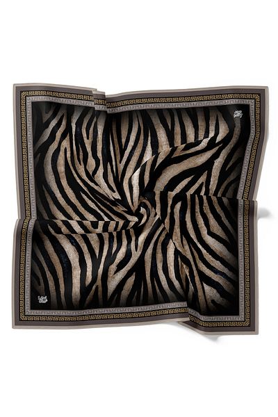 Levidor Φουλάρι με μοτίβο Zebra με αστραφτερό κρύσταλλο