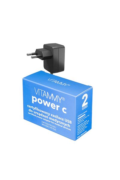 Vitammy Power C Power Supply For Si Next Basic Blood Pressure Monitors, Usb-c Plug