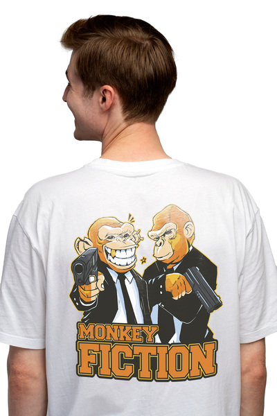 StoryGift Romania Tricou bărbătesc Gangstar Monkeys, Monkey Fiction, Costume,...